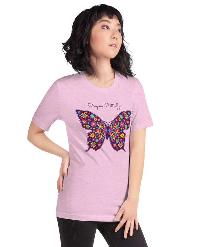 Oregon Butterfly - Unisex t-shirt