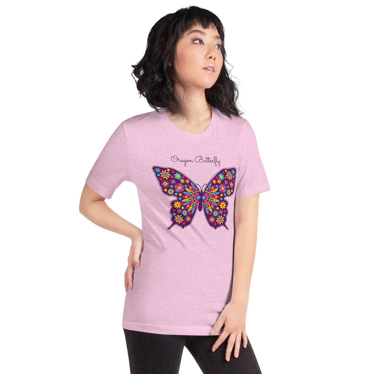 Oregon Butterfly - Unisex t-shirt