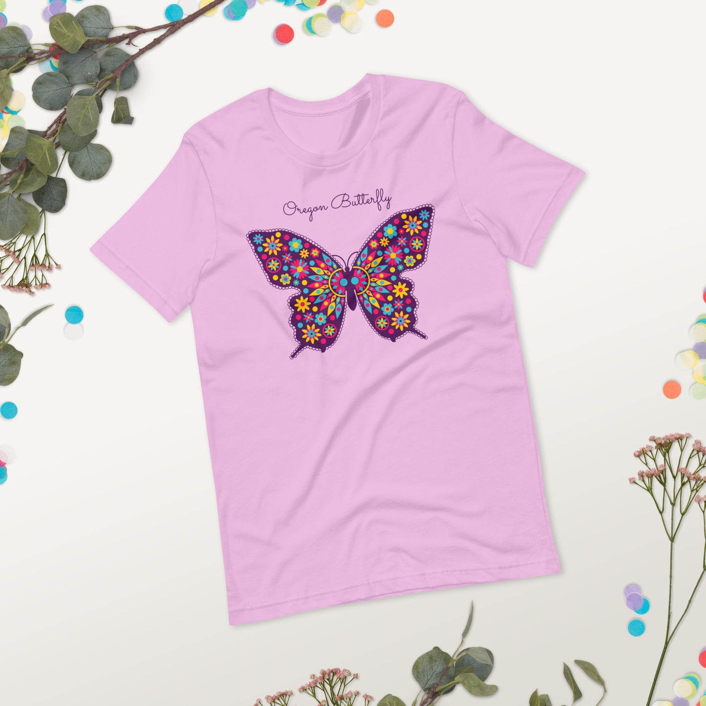 Oregon Butterfly - Unisex t-shirt