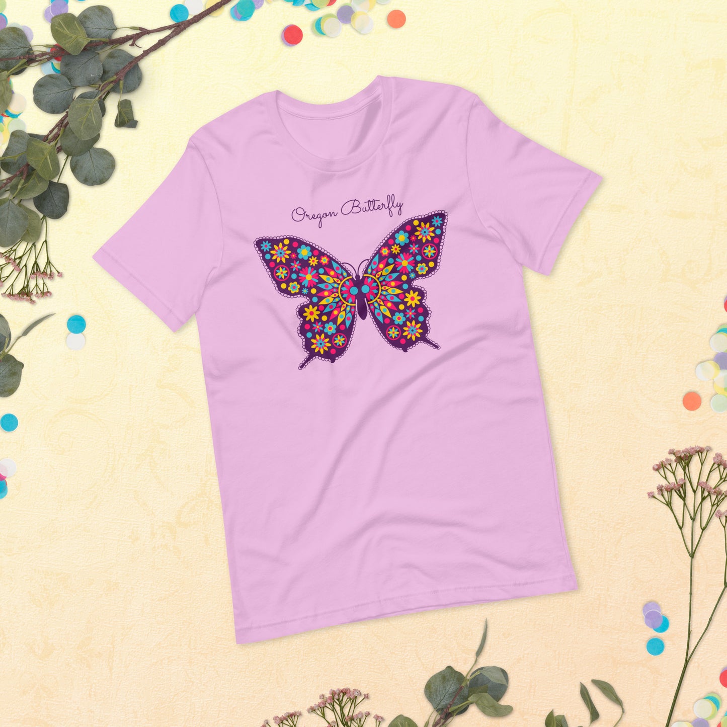 Oregon Butterfly - Unisex t-shirt