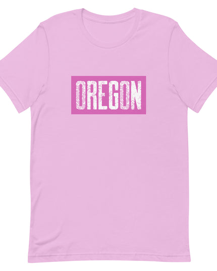 Oregon in Pink - Unisex t-shirt