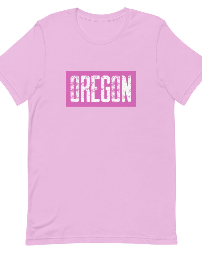 Oregon in Pink - Unisex t-shirt