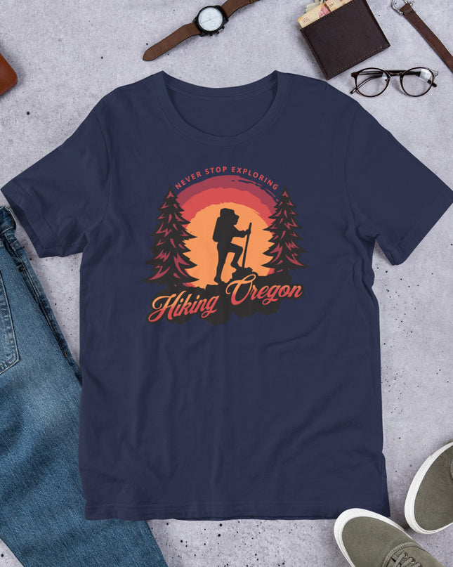 Hiking Oregon/2 - Unisex t-shirt