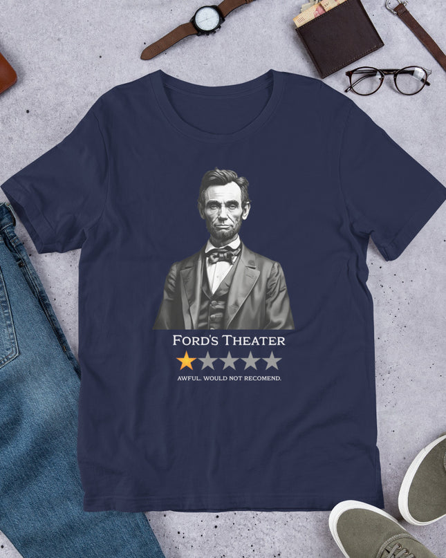 Lincoln - One Star Review - Unisex t-shirt