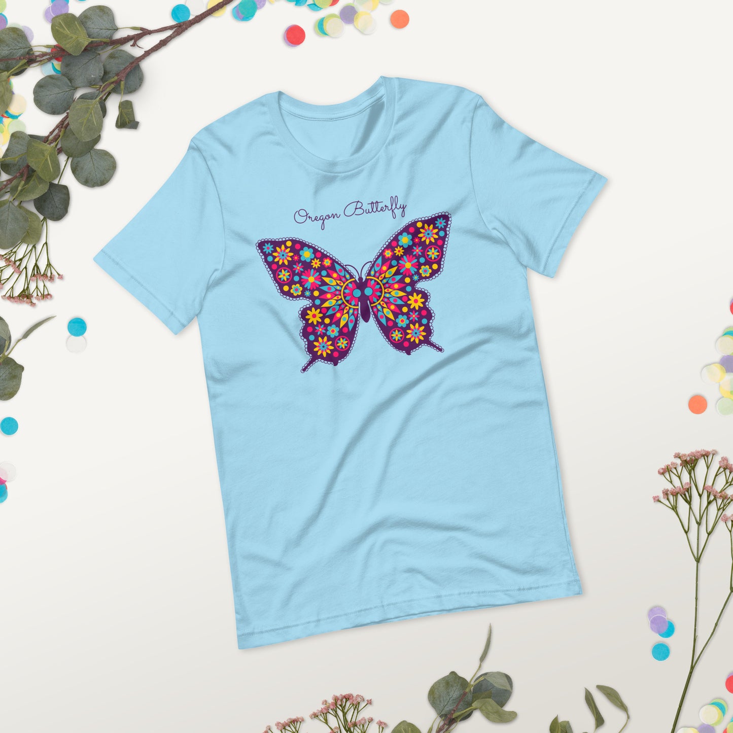 Oregon Butterfly - Unisex t-shirt