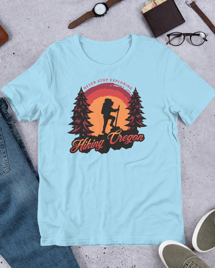 Hiking Oregon/2 - Unisex t-shirt