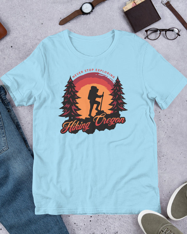 Hiking Oregon/2 - Unisex t-shirt