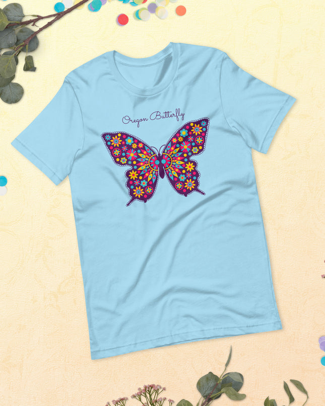 Oregon Butterfly - Unisex t-shirt