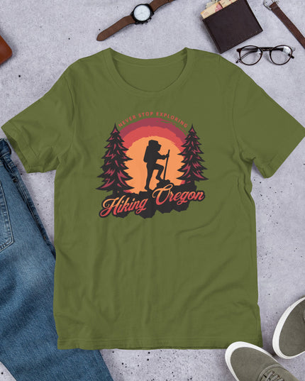 Hiking Oregon/2 - Unisex t-shirt