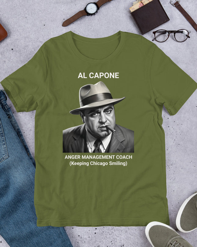 Al Capone - Anger Management Coach - Unisex t-shirt