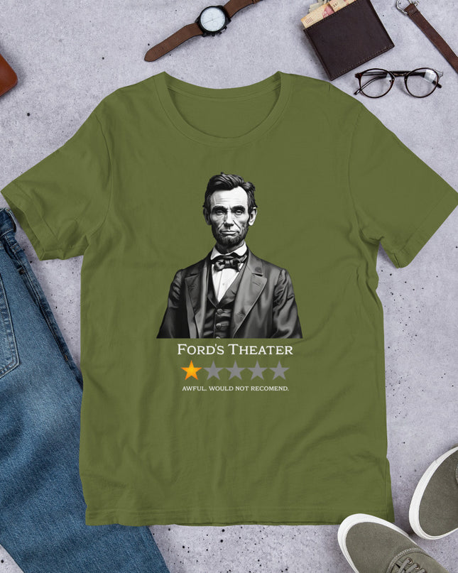 Lincoln - One Star Review - Unisex t-shirt