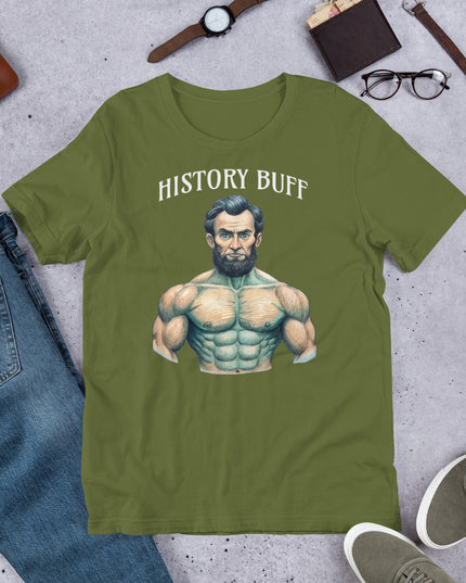 HISTORY BUFF - LINCOLN - Unisex t-shirt