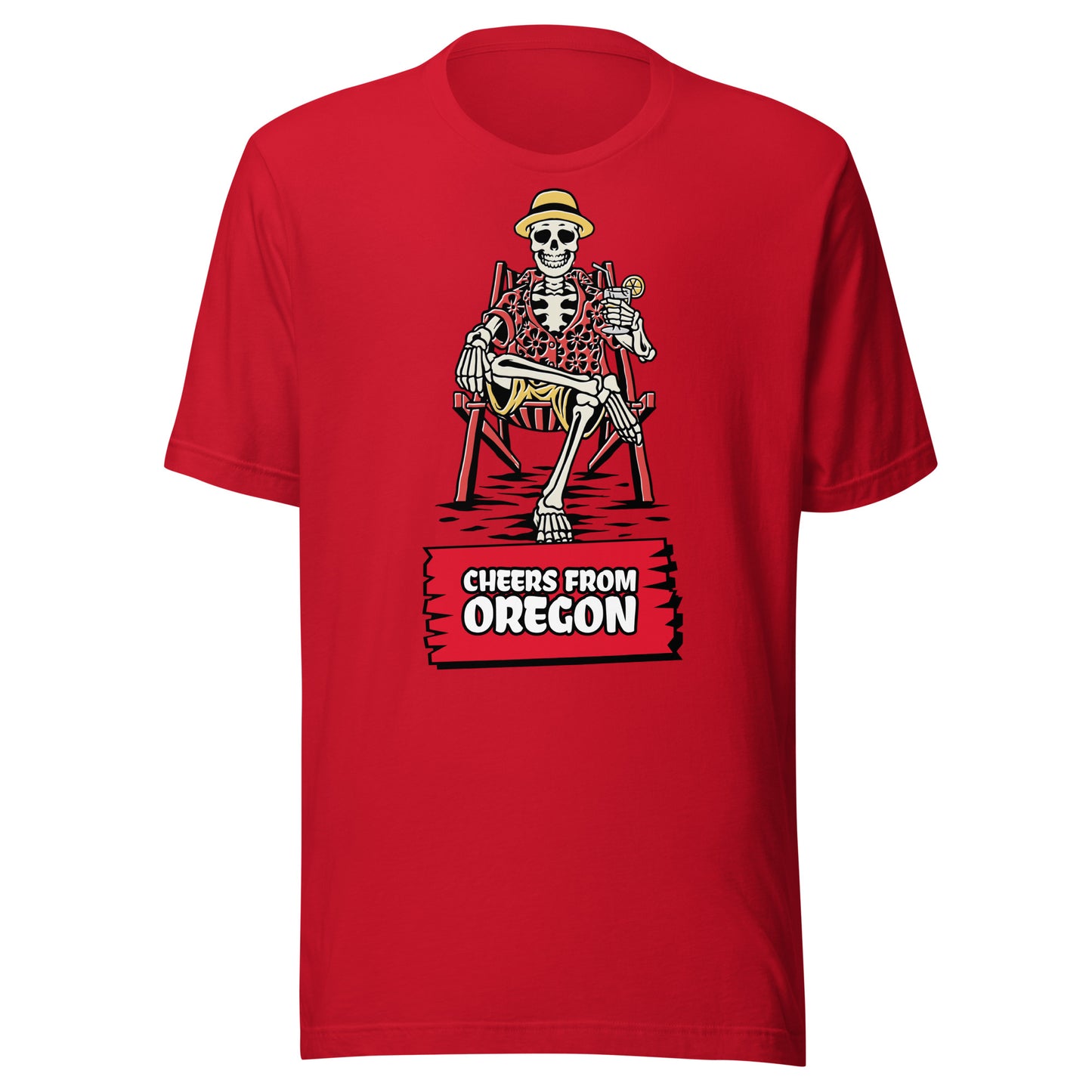 Cheers From Oregon - Unisex t-shirt