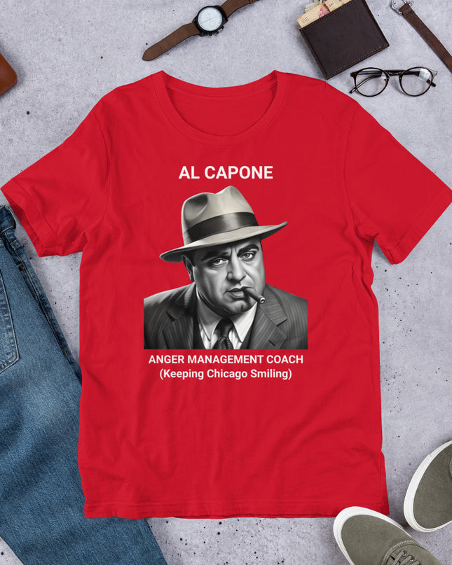 Al Capone - Anger Management Coach - Unisex t-shirt