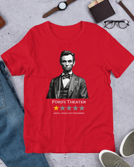Lincoln - One Star Review - Unisex t-shirt