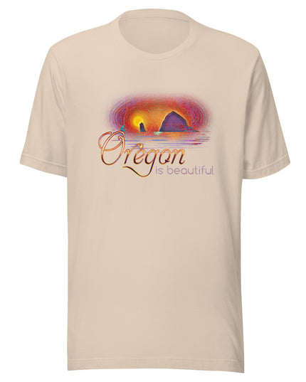 Oregon is Beautiful/ Haystack Rock/2 - Unisex t-shirt