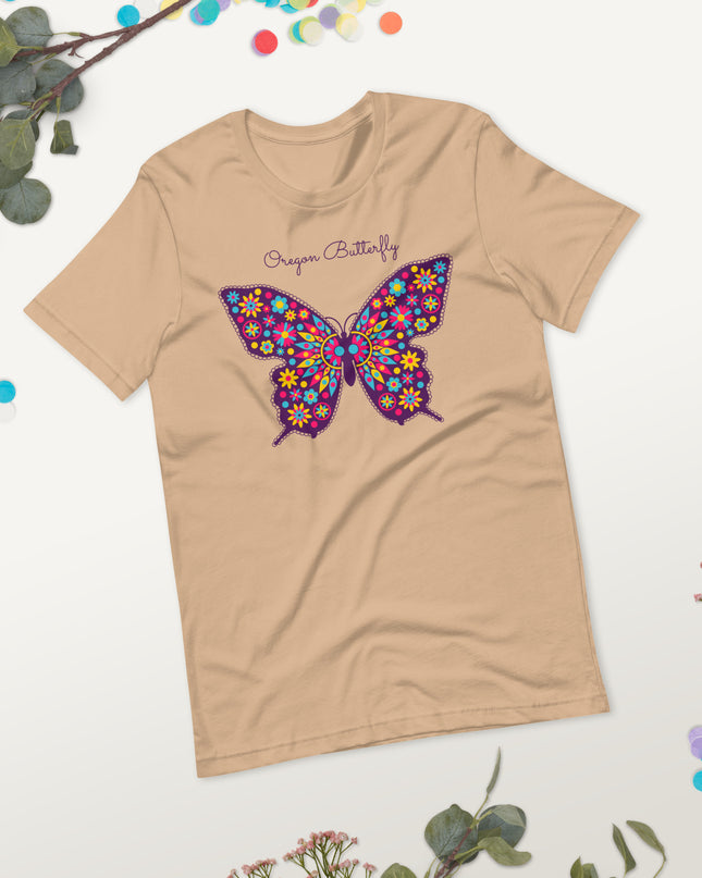 Oregon Butterfly - Unisex t-shirt