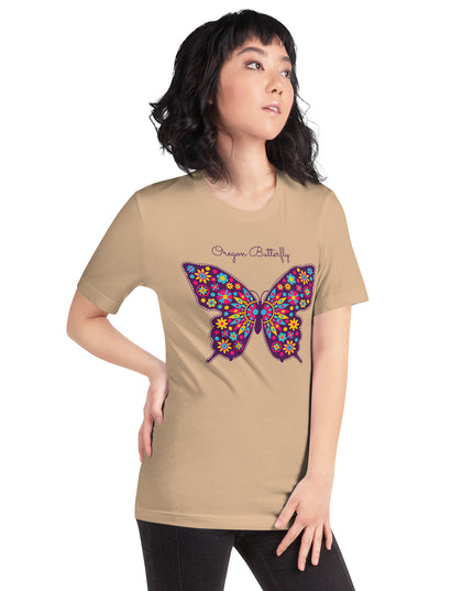 Oregon Butterfly - Unisex t-shirt