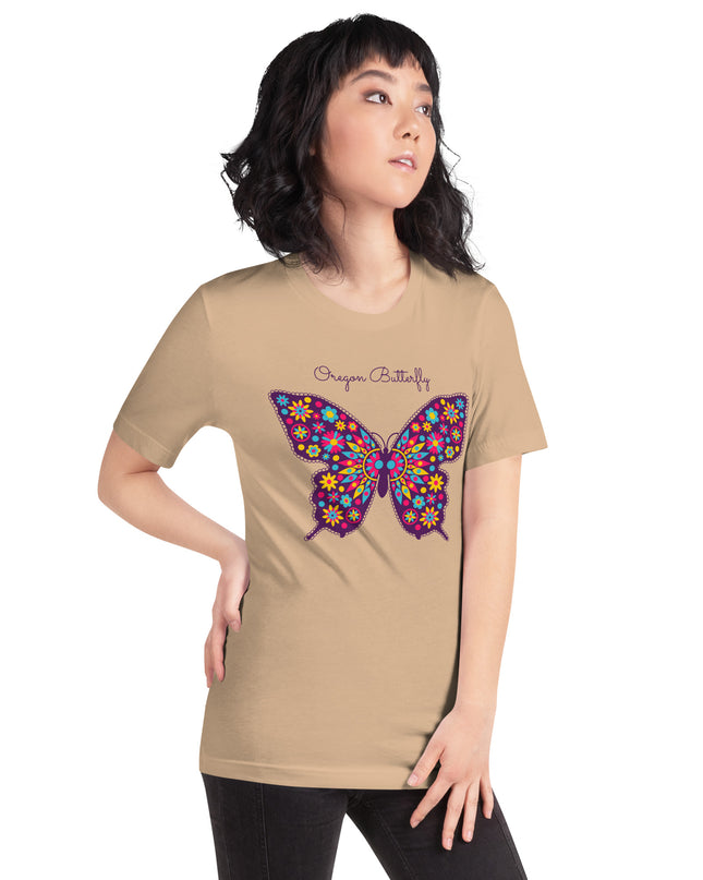Oregon Butterfly - Unisex t-shirt