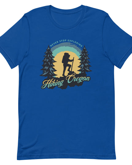 Hiking Oregon/2 - Unisex t-shirt
