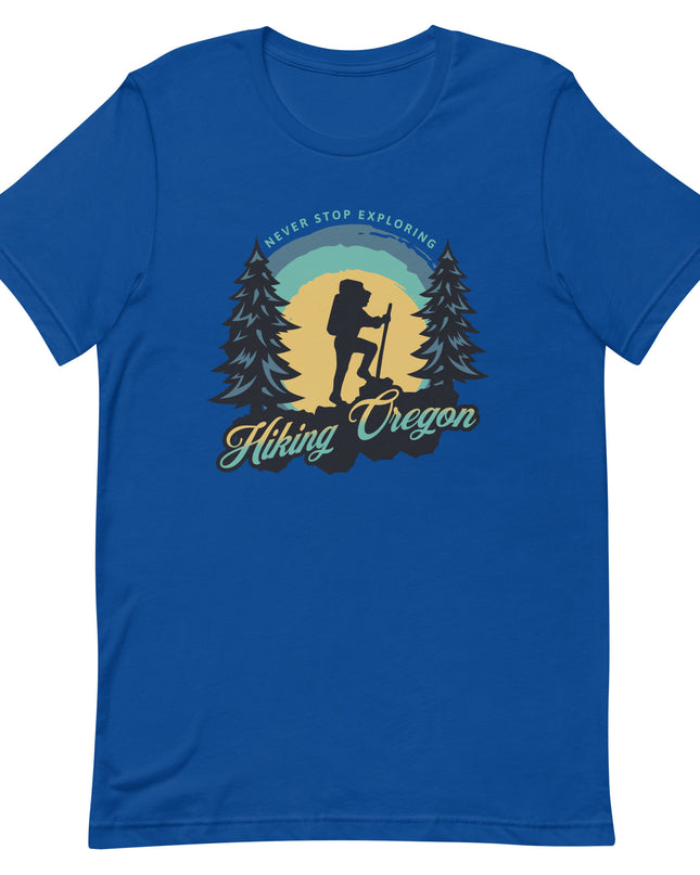 Hiking Oregon/2 - Unisex t-shirt