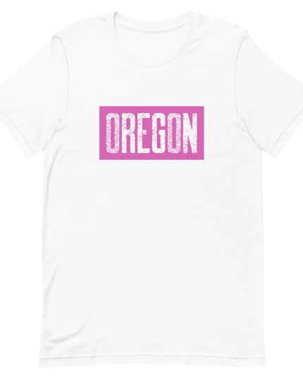 Oregon in Pink - Unisex t-shirt