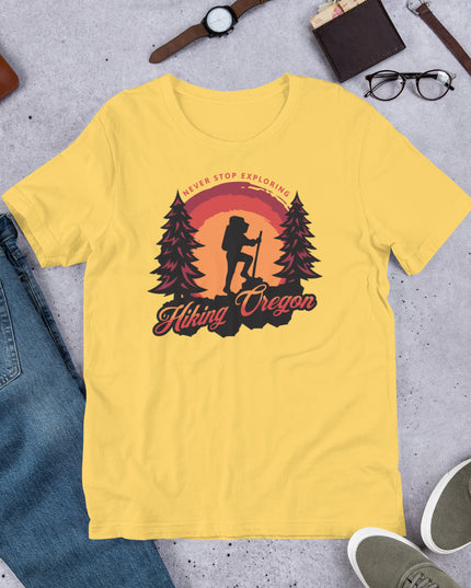 Hiking Oregon/2 - Unisex t-shirt