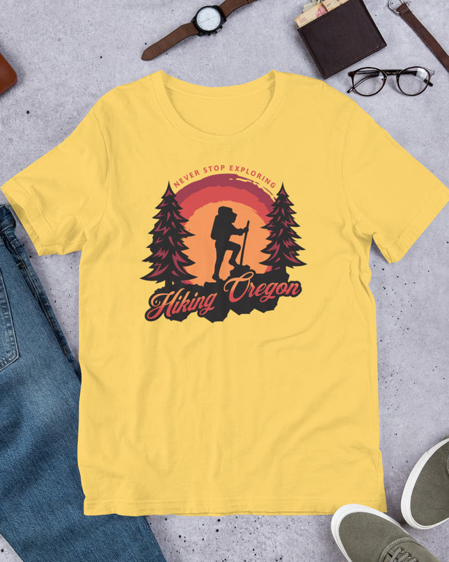 Hiking Oregon/2 - Unisex t-shirt