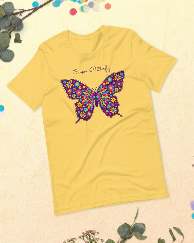 Oregon Butterfly - Unisex t-shirt