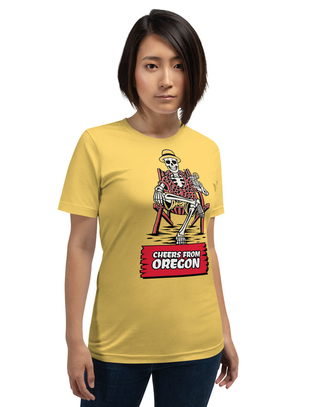 Cheers From Oregon - Unisex t-shirt