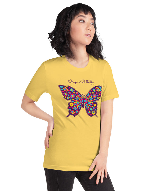 Oregon Butterfly - Unisex t-shirt