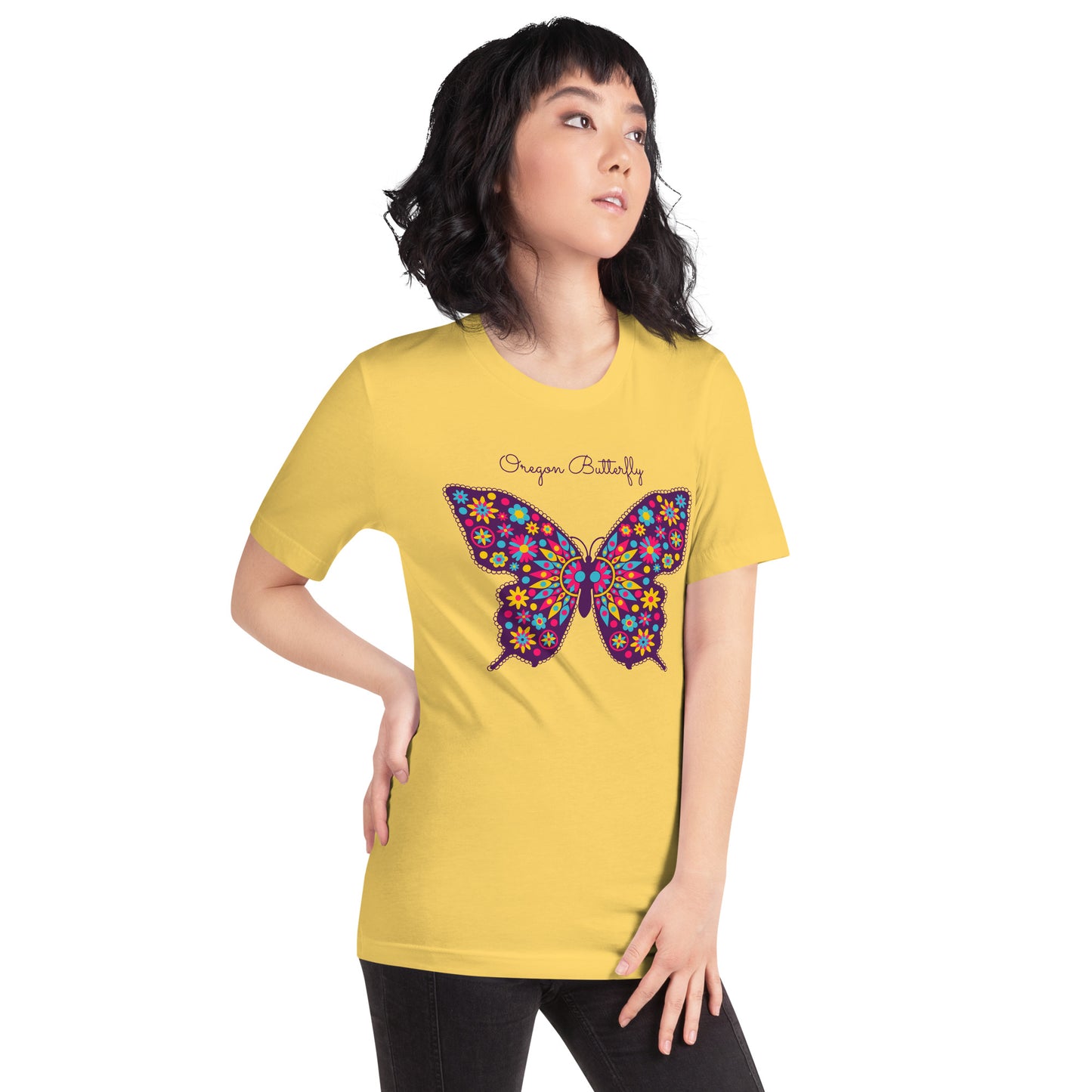 Oregon Butterfly - Unisex t-shirt