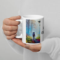 Thumbnail for Hike Oregon - White glossy mug