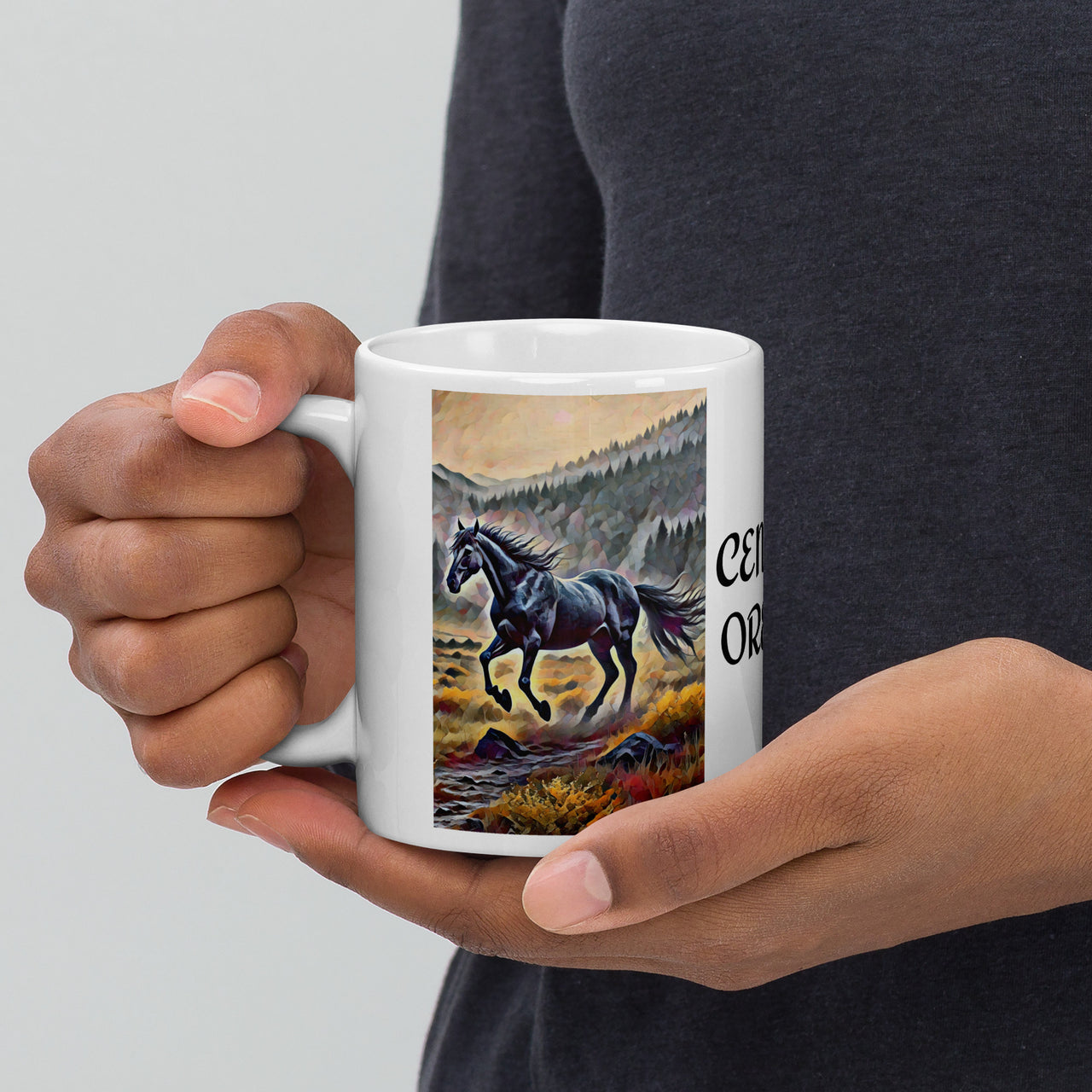 Central Oregon - White glossy mug
