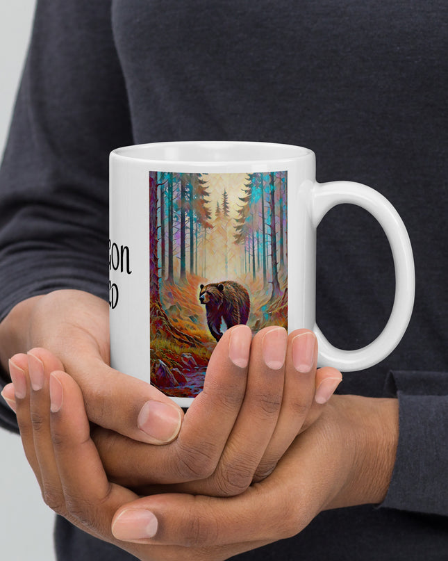 Wild Oregon - White glossy mug