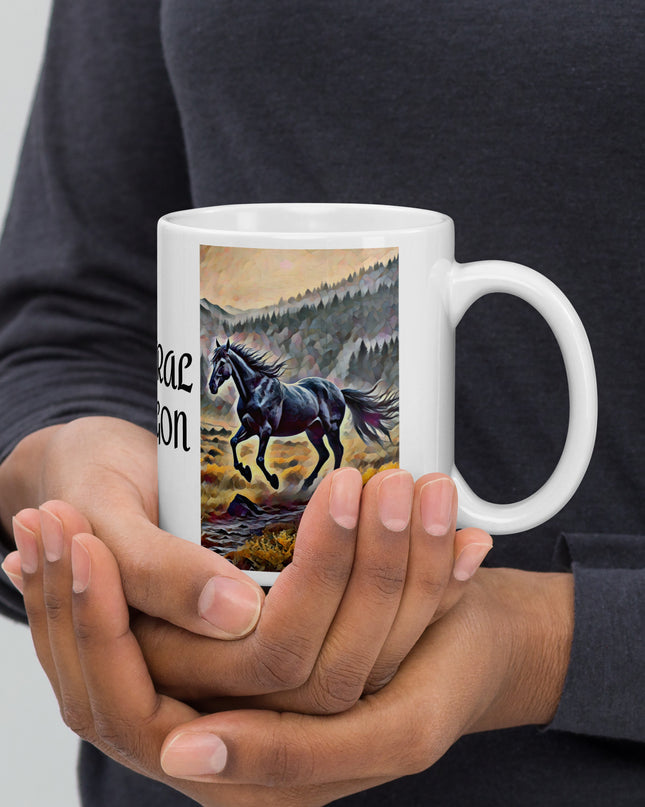 Central Oregon - White glossy mug