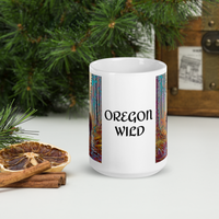 Thumbnail for Wild Oregon - White glossy mug