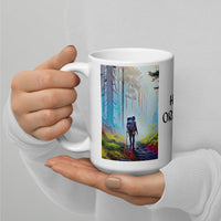 Thumbnail for Hike Oregon - White glossy mug