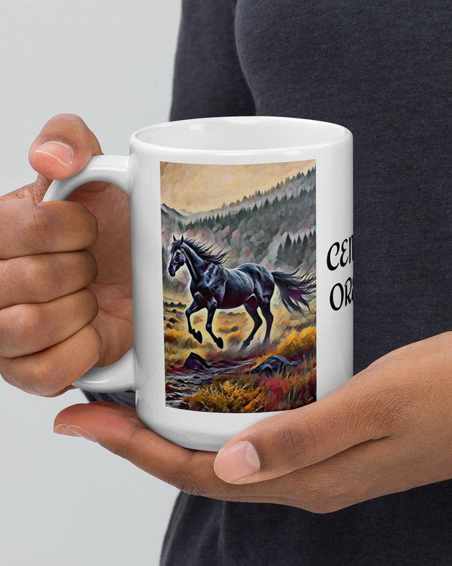 Central Oregon - White glossy mug