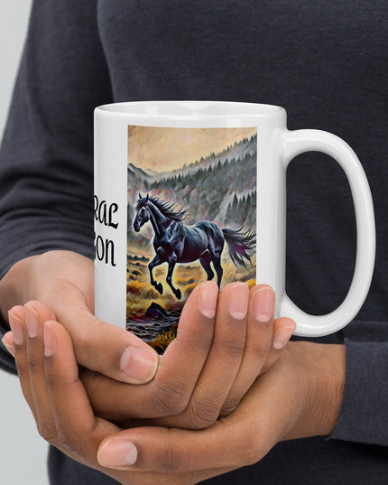 Central Oregon - White glossy mug