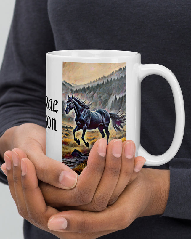 Central Oregon - White glossy mug