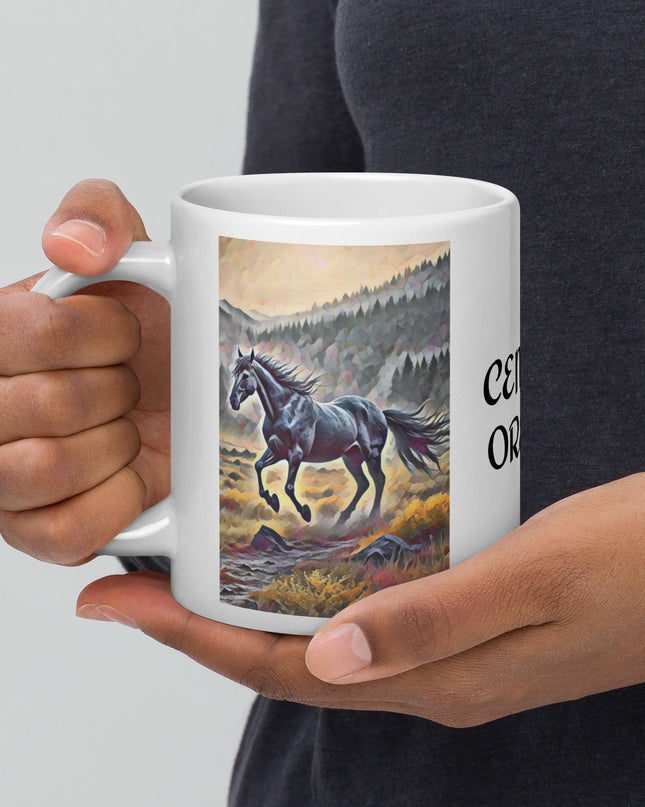 Central Oregon - White glossy mug