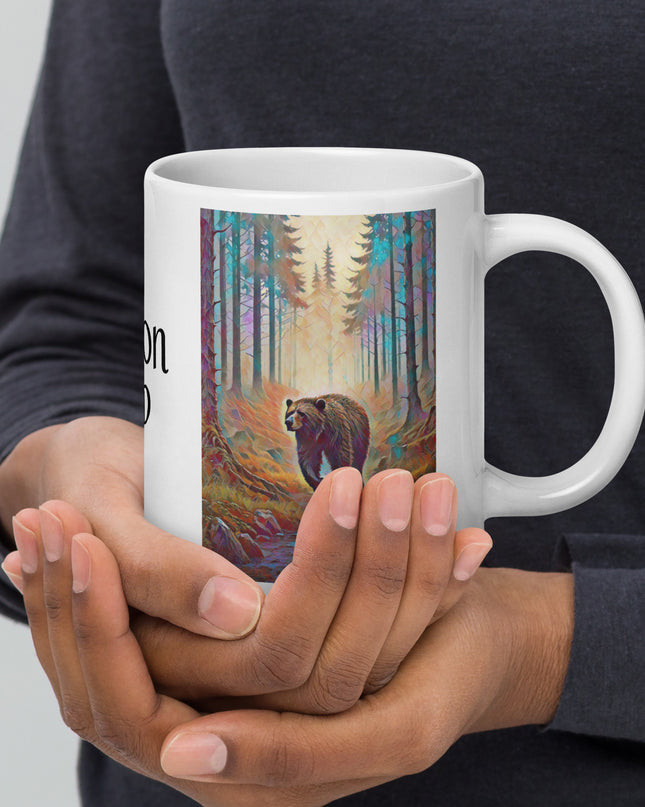 Wild Oregon - White glossy mug