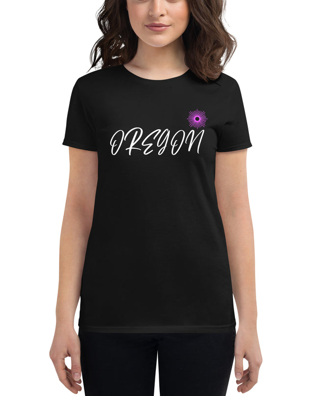 Oregon Star/Pink - Women's short sleeve t-shirt