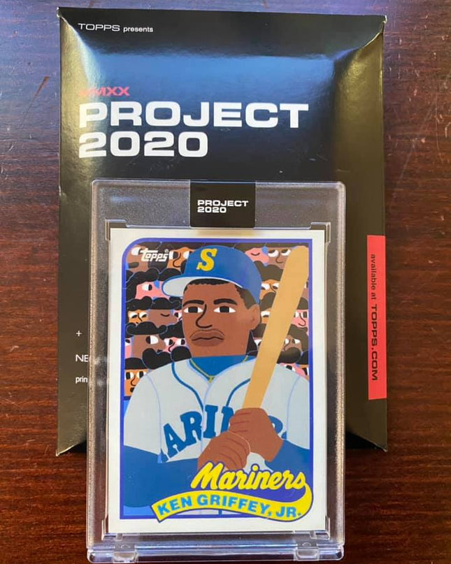 KEN GRIFFEY JR. - MARINERS - TOPPS PROJECT 2020 #88