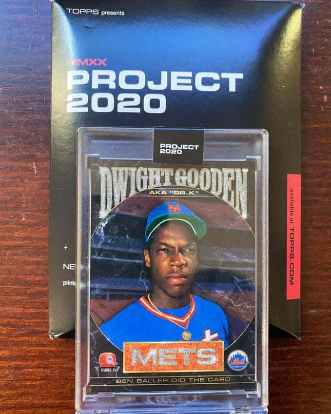 DWIGHT GOODEN - METS - TOPPS PROJECT 2020 #86