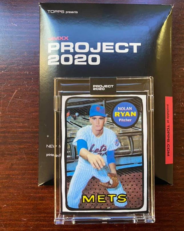 NOLAN RYAN - METS - TOPPS PROJECT 2020 #87