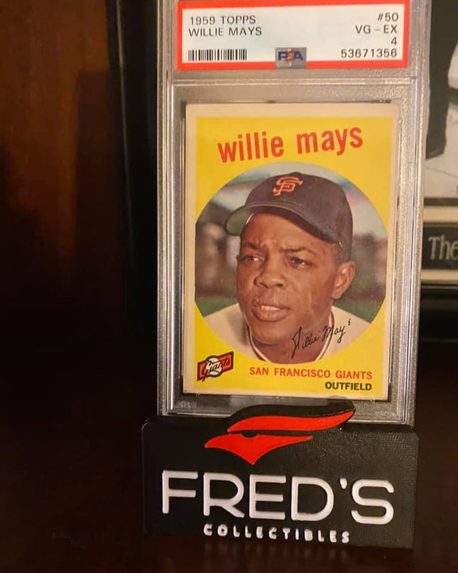 WILLIE MAYS - 1959 TOPPS #50 - PSA4