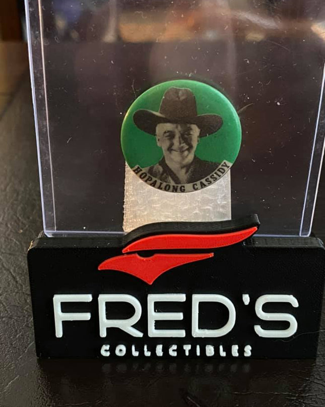 HOPALONG CASSIDY BUTTON PIN - Vintage 1950s