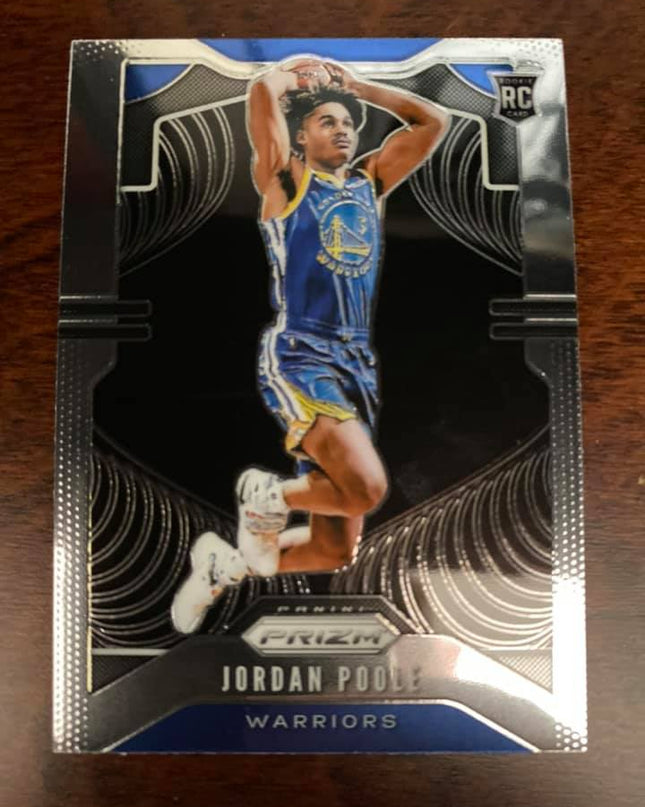 JORDAN POOLE - RC 2019-20 PANNINI PRIZM SILVER # 272